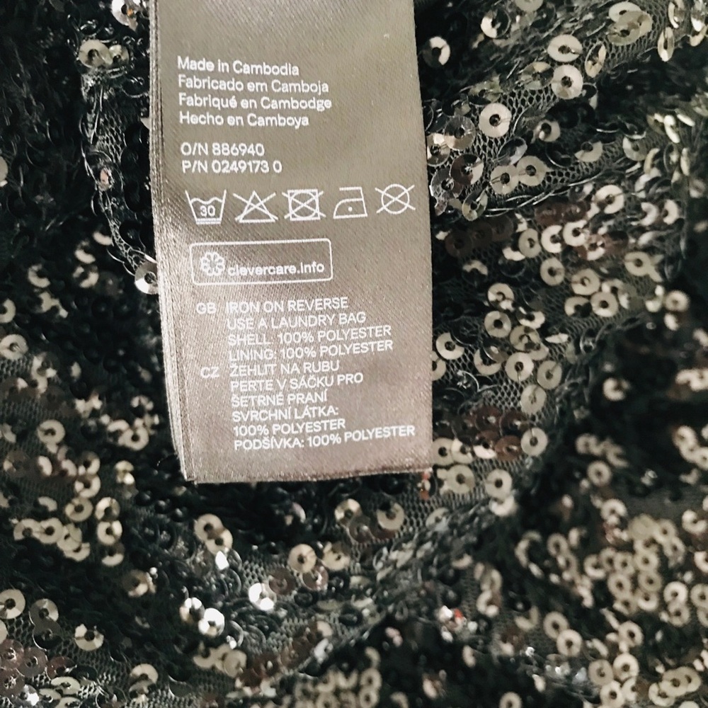⚡️SALE⚡️ 🖤 Black Sequin Cocktail Dress 🖤 - Picture 7 of 7